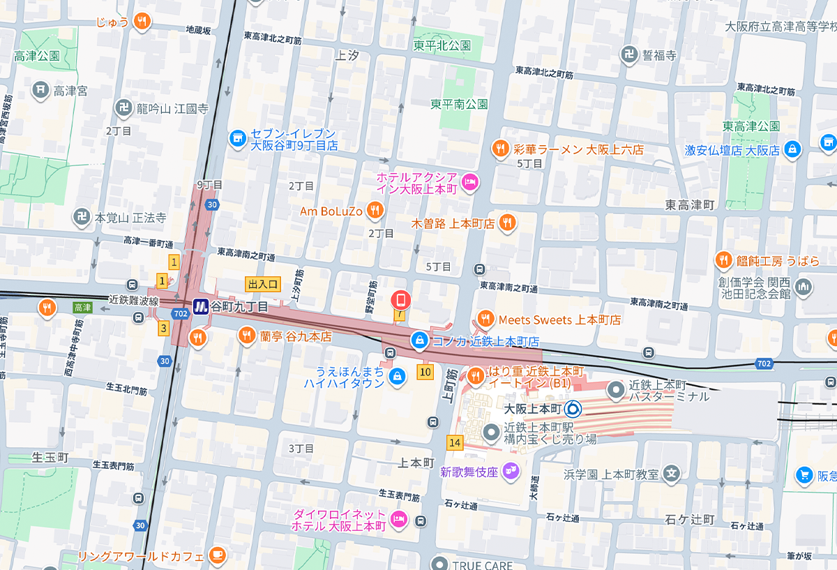アクセスマップ